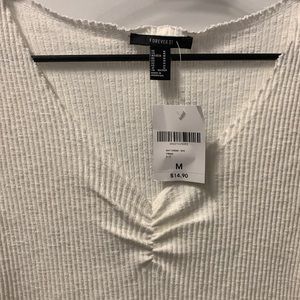 Off White super stretchy short sleeve dress